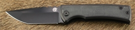 Redencion 229 Kickstop Tanto Black Micarta Big Inlay