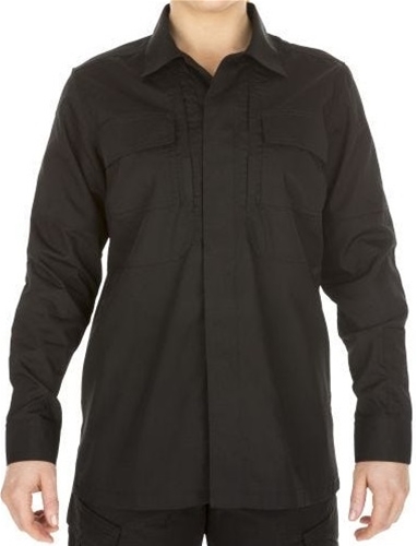 5.11 Tactical Women's Long Sleeve Shirt Black L